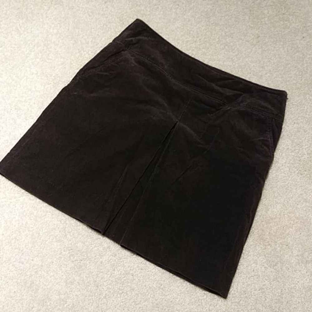 Brown Corduroy mini skirt